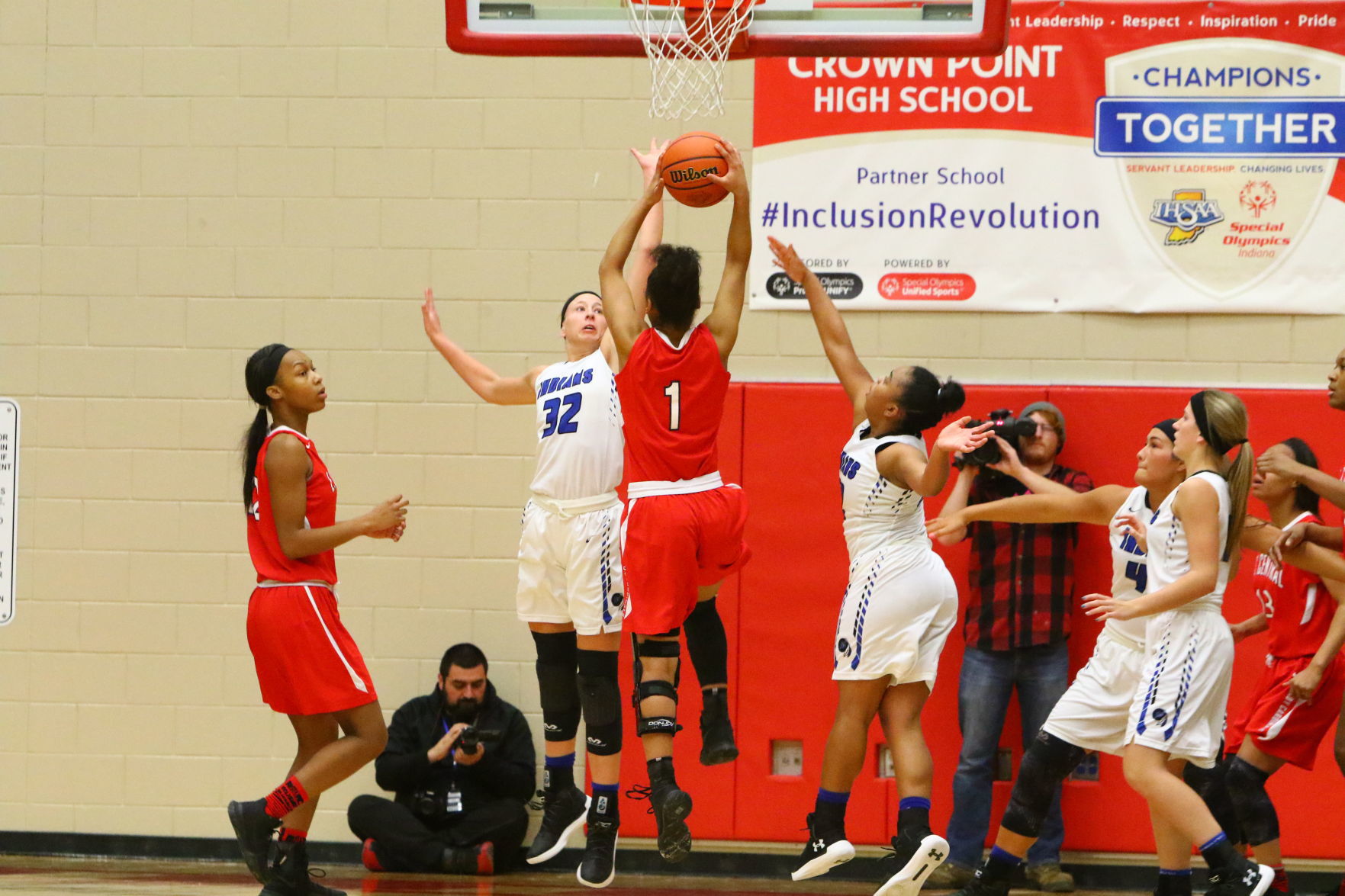 Gallery: Girls Basketball Sectional Finals - E.C. Central vs. Lake Central